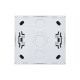 Розетка 1-я с/с белый 752-0200-122B LETO Lezard