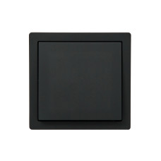 Выключатель 1-ый накладной черный 752-4200-100 LETO Lezard