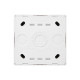 Выключатель 2-ой проходной белый 752-0200-106 LETO Lezard