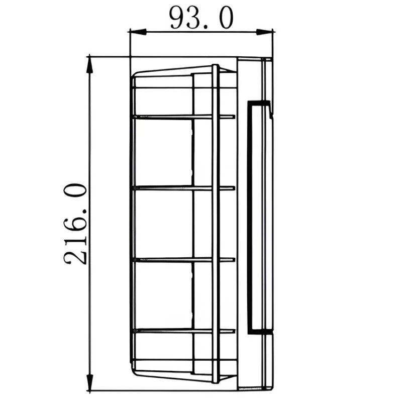 Бокс под автоматы LEZARD 12 модулей внутренний монтаж 730-1000-012