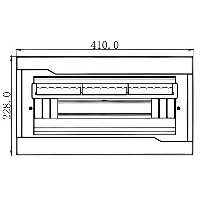 Бокс под автоматы LEZARD 18 модулей внутренний монтаж 730-1000-018