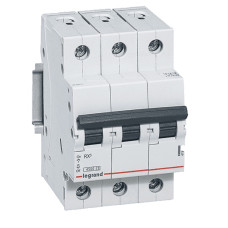 Модульный автоматический выключатель Legrand 4,5кА 6А 3п C RX3 (419705)