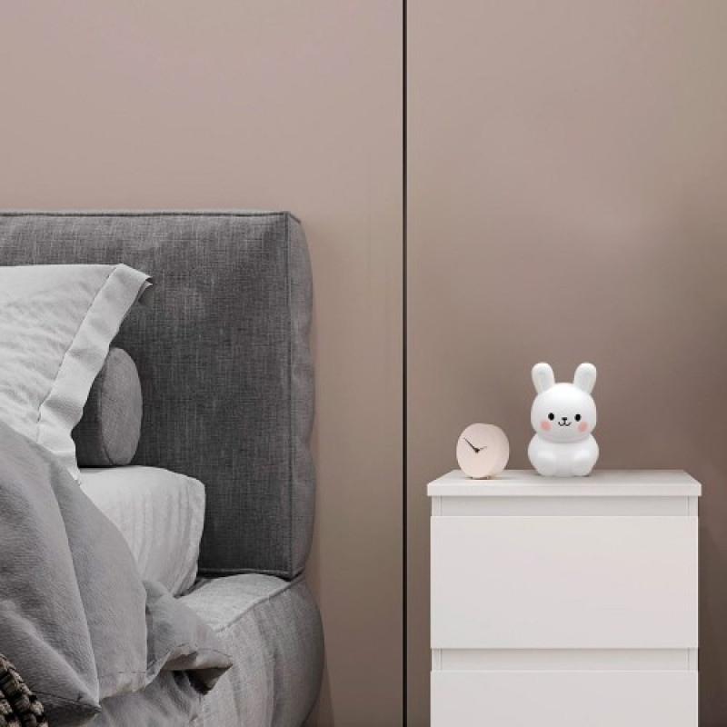 Светильник ночник Ardero SNL-R02ARD белый зайчик RGB 80672