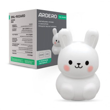 Светильник ночник Ardero SNL-R02ARD белый зайчик RGB 80672