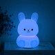 Светильник ночник Ardero SNL-R02ARD белый зайчик RGB 80672