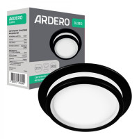 Встраиваемый точечный светильник Ardero DL2813 под лампу черный 80649