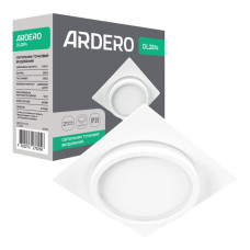 Встраиваемый точечный светильник Ardero DL2814 под лампу белый 80650