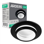Встраиваемый точечный светильник Ardero DL2815 под лампу черный 80653