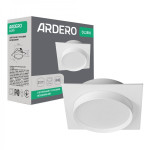 Встраиваемый точечный светильник Ardero DL2818 под лампу белый 80662