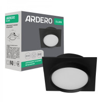 Встраиваемый точечный светильник Ardero DL2818 под лампу черный 80663