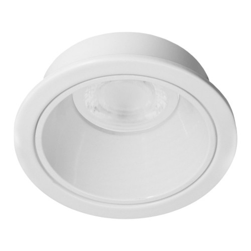 Встраиваемый точечный светильник Ledcoin DL0390 под лампу белый (80656)