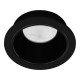 Встраиваемый точечный светильник Ledcoin DL0390 под лампу черный (80657)