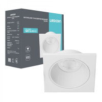 Встраиваемый точечный светильник Ledcoin DL0395 под лампу белый (80658)