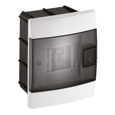 Электрощиток встроенный на 4 автомата пластиковый белый (600-000-401) Horoz Electric