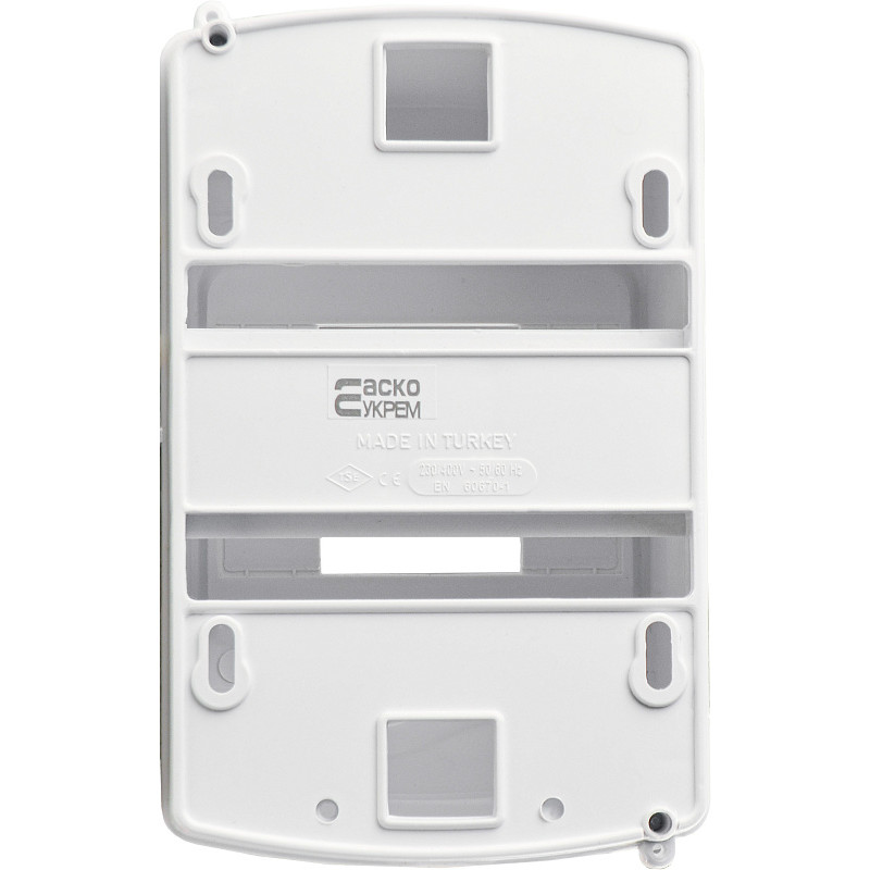 Корпус модульний пластиковий, 4 модулі, навісний, без дверцят, серії UBox  АСКО (A0270010003)