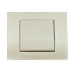 Выключатель одноклавишный OVIVO Grano крем (400-020200-200)