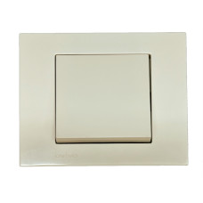 Выключатель одноклавишный OVIVO Grano крем (400-020200-200)