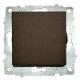 Выключатель одноклавишный OVIVO Grano мокко (600-000219-200)