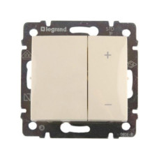 Светорегулятор 600 Вт кнопочная слоновая кость Valena Legrand (774174)