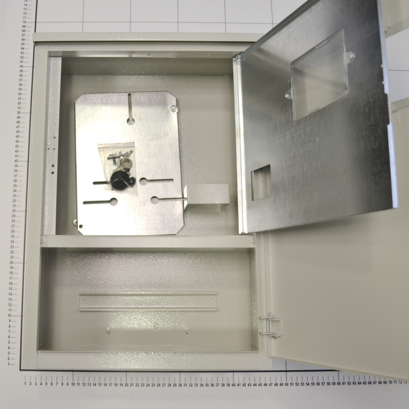 Ящик под 3-ф и 1-ф счетчик ЯУР-У3-12-1 универсальный (Б00006280)