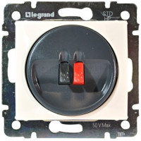 Розетка Audio одинарная слоновая кость Valena Legrand (774123)