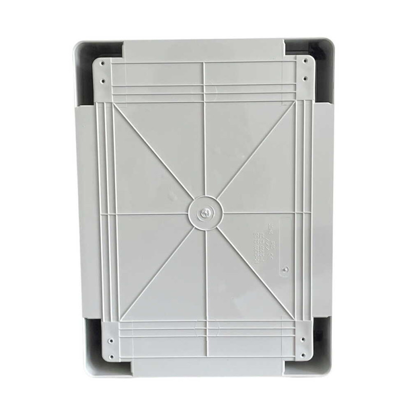 Бокс монтажный пластиковый СКИМ 500х400х180 с панелью IP65 прозрачная дверка С0702004