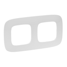 Рамка 2-постовая Valena Allure жемчужина, Legrand (754412)