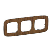 Рамка 3 посты Орех Valena ALLURE Legrand (754463)