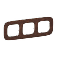 Рамка 3 посты Кожа Valena ALLURE Legrand (754453)