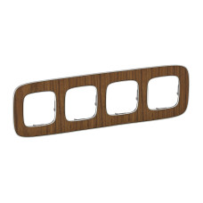 Рамка 4 посты Орех Valena ALLURE Legrand (754464)