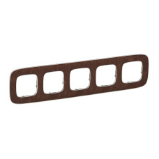 Рамка 5 постов Кожа Valena ALLURE Legrand (754455)