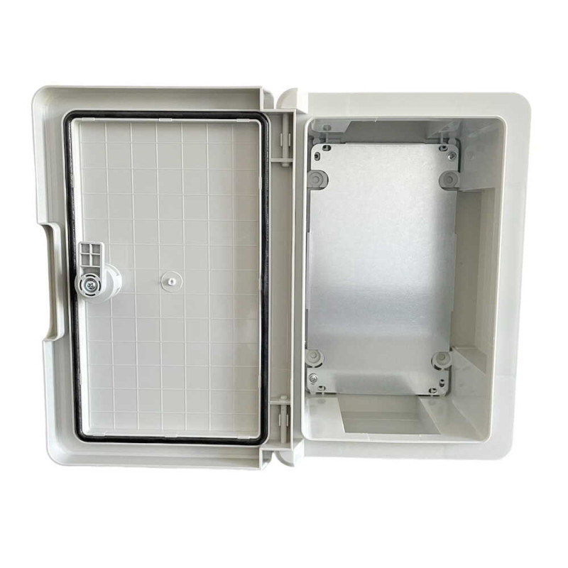 Бокс монтажный пластиковый СКИМ 300х200хх130 IP65 з панеллю IP65 С0701001