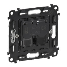 Механизм розетки RJ45 UTP кат.6+RJ11 Valena IN'MATIC, Legrand (753032)