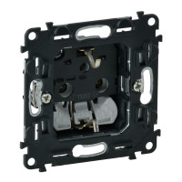 Механизм розетки с ж/к (безвинтовые клеммы) Valena IN'MATIC, Legrand (753021)