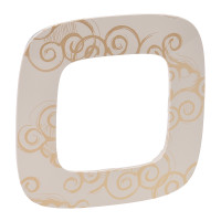 Рамка 1-постовая Нарцисс Золото Valena ALLURE Legrand (754351)