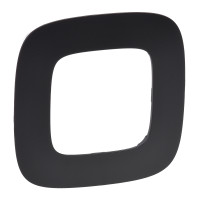 Рамка 1-постовая Valena Allure матовый черный, Legrand (754401)