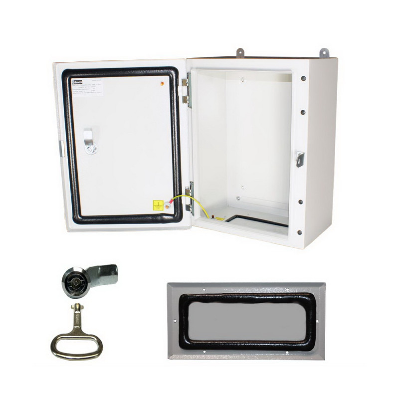 Бокс металевий навісний монтажний Білмакс BW  400х500х220  без панелі ІР54 (Б00051285)