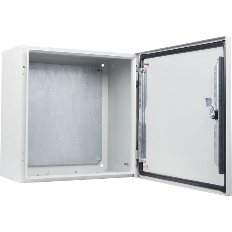 Корпус металевий з монтажною панеллю 40*40*20, IP65, UBox АСКО A0260020052