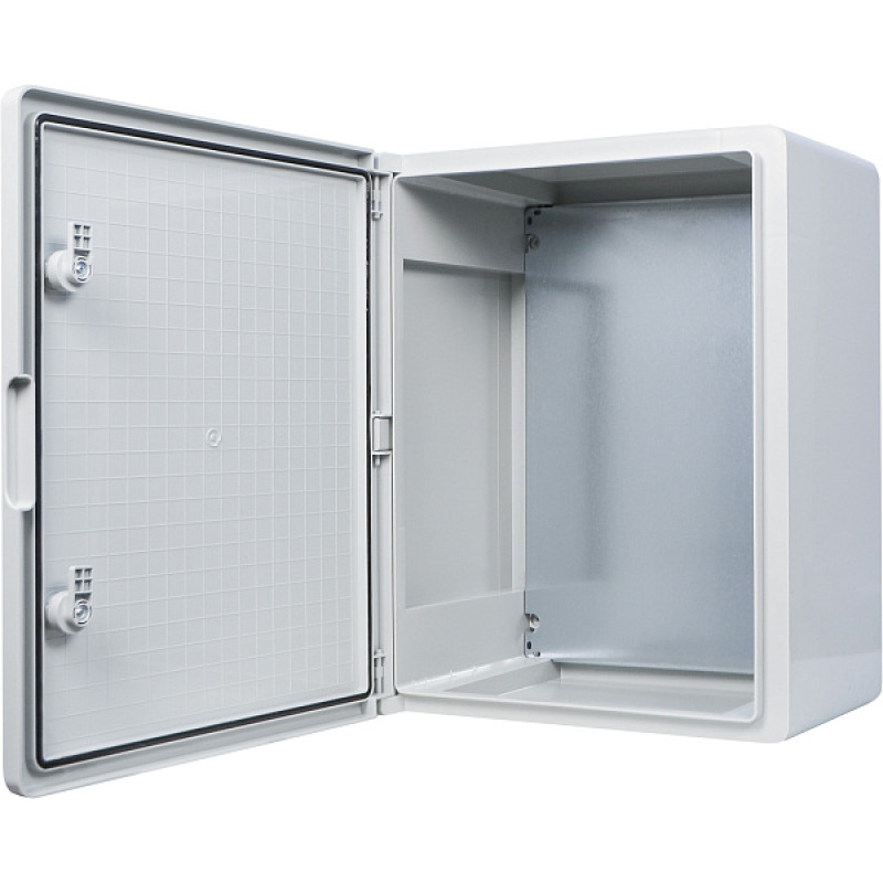Корпус з АБС-пластику з монтажною панеллю непрозорі дверцята, 400x500x180 ІР65 (A0270010020)