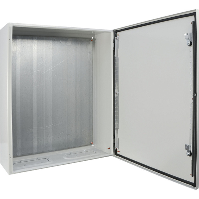 Корпус металевий з монтажною панеллю 80*65*25, IP65, UBox АСКО A0260020057