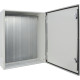 Корпус металевий з монтажною панеллю 80*65*25, IP65, UBox АСКО A0260020057