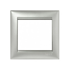 Рамка одинарная Алюминий Valena Legrand (770151)