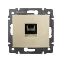 Розетка телефонная одинарная слоновая кость Valena Legrand (774338)