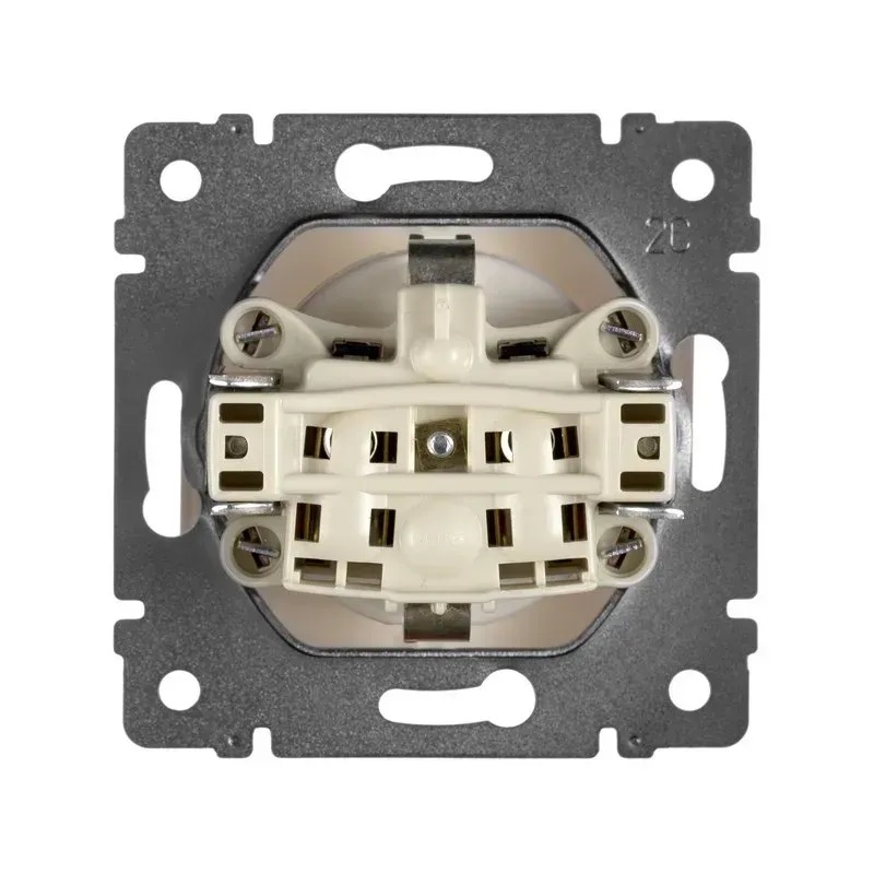 Розетка с ж/к (винтовые зажимы) Valena белая, Legrand (774420)