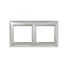 Рамка двойная Алюминий Valena Legrand (770152)