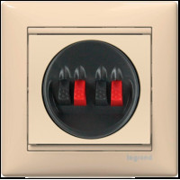 Розетка Audio двойная слоновая кость Valena Legrand (774324)