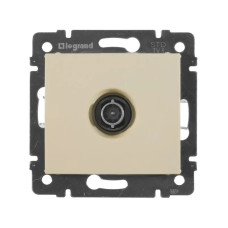 Розетка TV проходная слоновая кость Valena Legrand (774331)