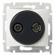 Розетка TV+R конечная белая Valena Legrand (774433)