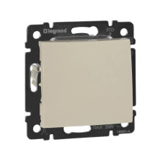 Выключатель одноклавишный перекрестный слоновая кость Valena Legrand (774307)