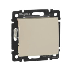 Выключатель одноклавишный проходной слоновая кость Valena Legrand (774306)